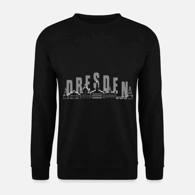Dresden Skyline - Unisex Sweatshirt - black