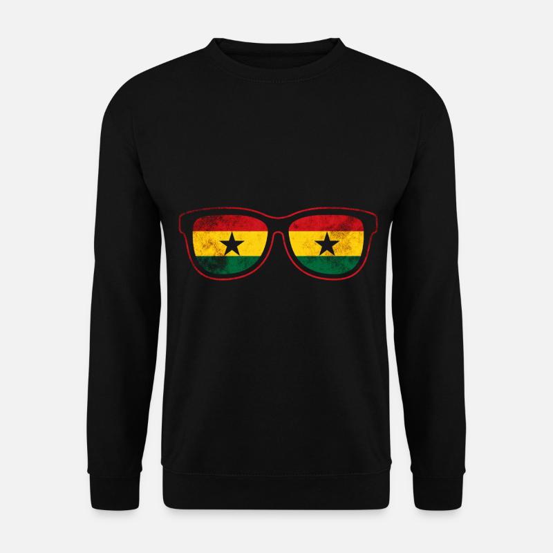 Ghana Afrika - Unisex Pullover - Schwarz