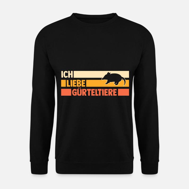 Gürteltier - Unisex Pullover - Schwarz