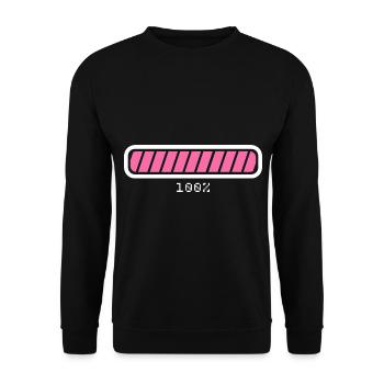 Loading Loading Gift - Unisex Sweatshirt - black - Front - Alina (178cm) & Michal (187cm)