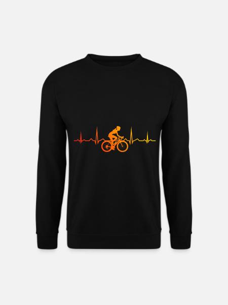 Women Cyclists Men's Bicycle Cycling Cycling - Unisex Sweatshirt - black