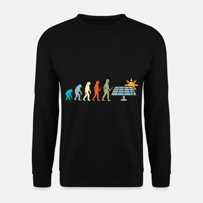 PV Solar Evolution - Unisex Pullover - Schwarz