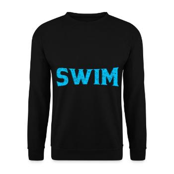 Nager - Sweat-shirt Unisexe - noir - Devant - Alina (178cm) & Michal (187cm)
