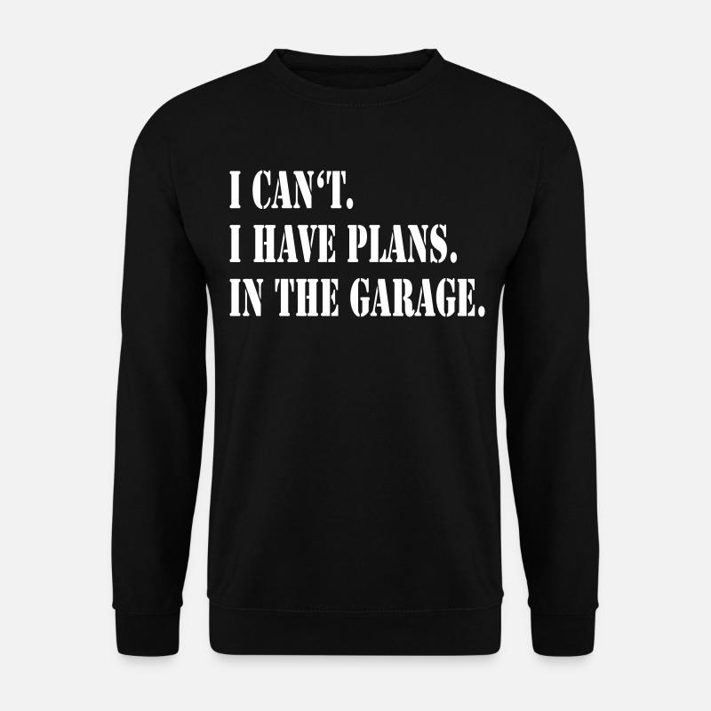 Garage Plans - Unisex Pullover - Schwarz
