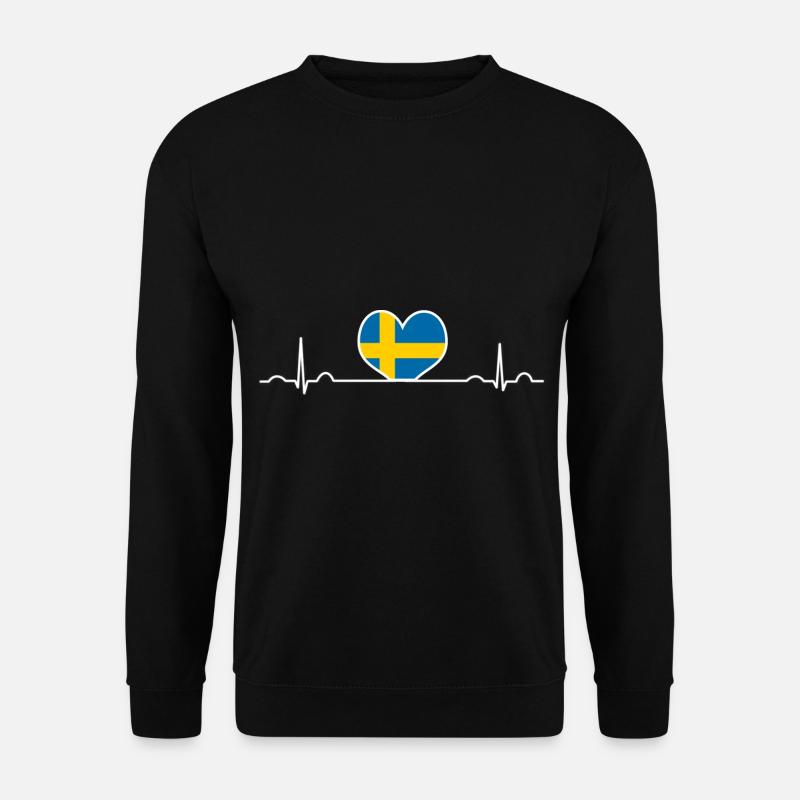 Schweden - Unisex Pullover - Schwarz