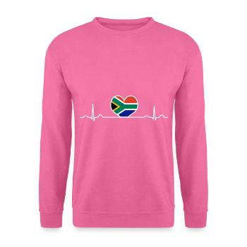 Afrique du Sud - Sweat-shirt Unisexe - rose - Devant