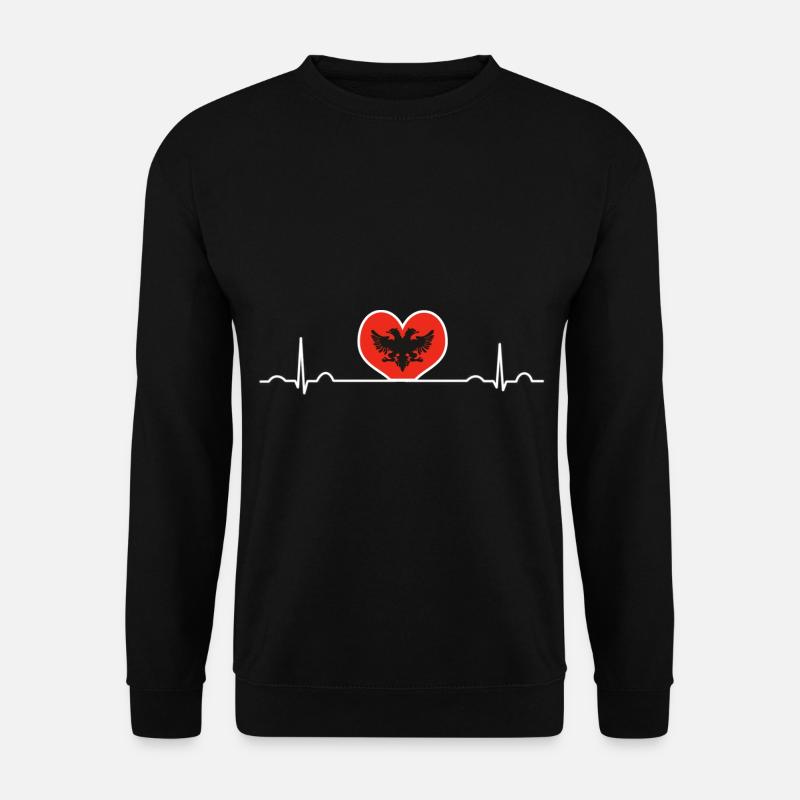 Albanien - Unisex Pullover - Schwarz