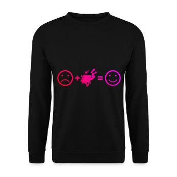 Free Dive Diver Taucher Scuba Taucher Scuba Diver - Unisex Pullover - Schwarz - Vorne - Alina (178cm) & Michal (187cm)