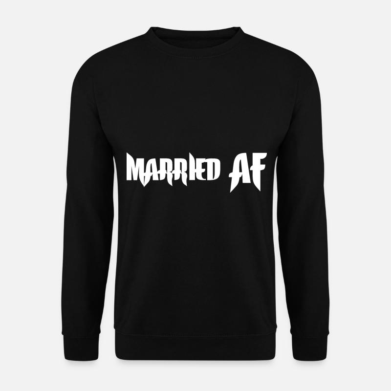 Married AF - Unisex Sweatshirt - black