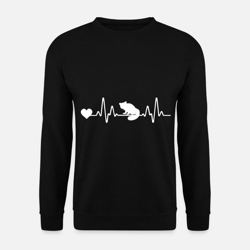 Roter Panda - Unisex Pullover - Schwarz