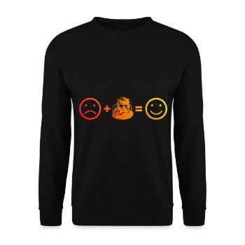 Plongée Plongée Hommes Plongeur Plongeur Femmes - Sweat-shirt Unisexe - noir - Devant - Alina (178cm) & Michal (187cm)