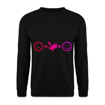 Plongeur Tauchen Plongée sous-marine Tauchen Taucher - Sweat-shirt Unisexe - noir - Devant - Alina (178cm) & Michal (187cm)
