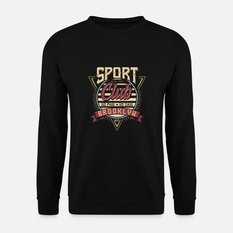 Muscle training - Unisex Sweatshirt - black