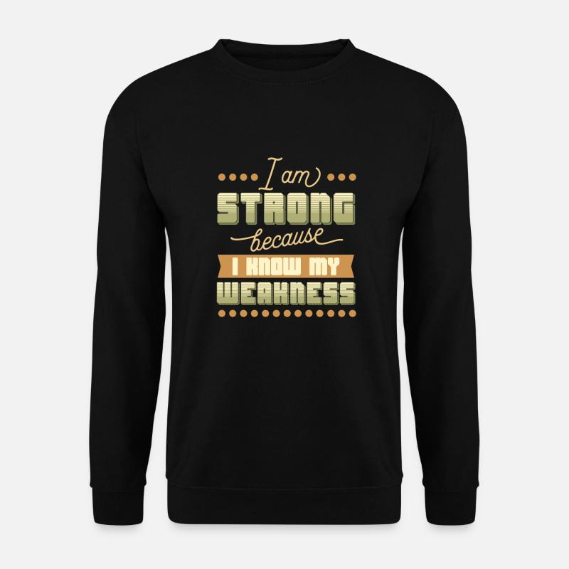 Cool sayings - Unisex Sweatshirt - black