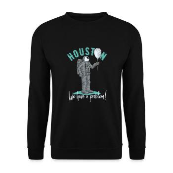 Proverbes - Sweat-shirt Unisexe - noir - Devant - Alina (178cm) & Michal (187cm)