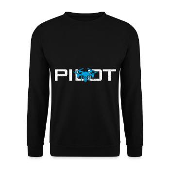 Drones Pilote de drones Quadcopter - Sweat-shirt Unisexe - noir - Devant - Alina (178cm) & Michal (187cm)