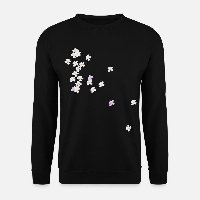 flower - Unisex Sweatshirt - black