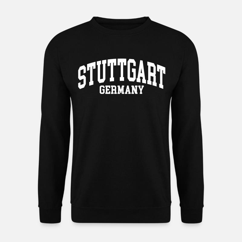 Stuttgart - Sweat-shirt Unisexe - noir