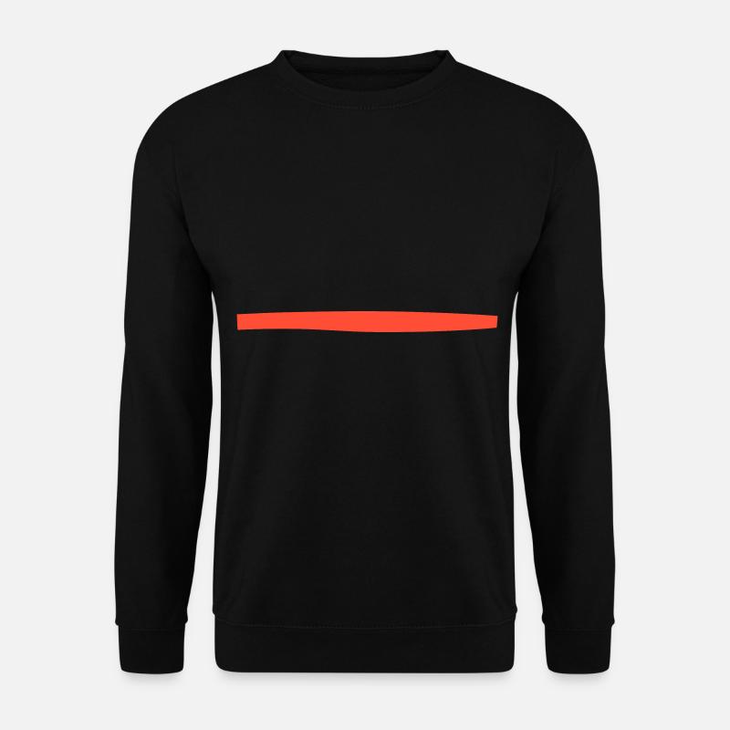 Dash Red - Unisex Sweatshirt - black