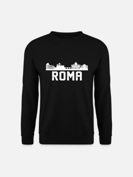 Roma Skyline - Unisex Sweatshirt - black