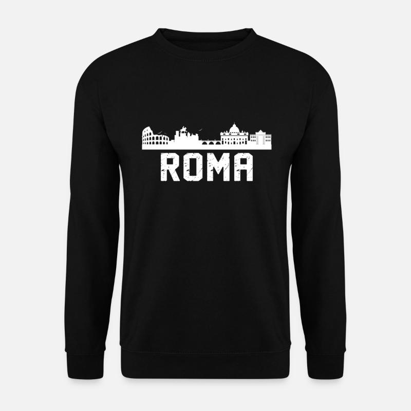 Horizon de Rome - Sweat-shirt Unisexe - noir