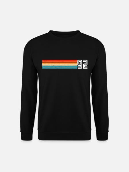 T-shirt rétro 1992 92 vintage 1992 - Sweat-shirt Unisexe - noir