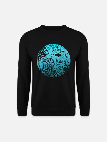 Sirène sirène sirène conte de fées - Sweat-shirt Unisexe - noir