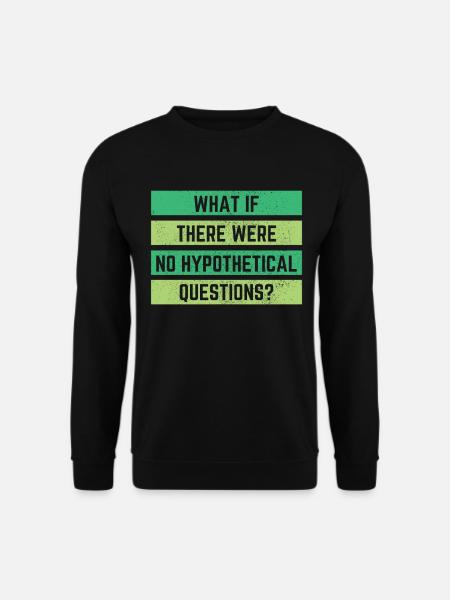 Philosophy Gift - Unisex Sweatshirt - black