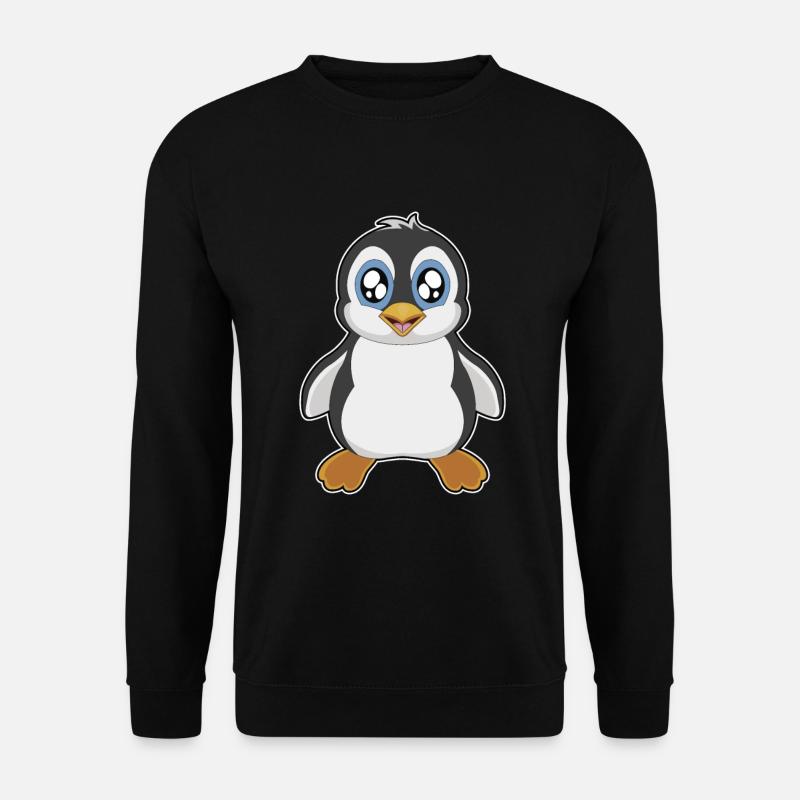 penguin - Unisex Sweatshirt - black