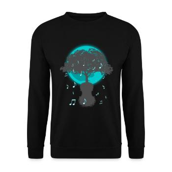Cello Instrument à cordes Cadeau - Sweat-shirt Unisexe - noir - Devant - Alina (178cm) & Michal (187cm)