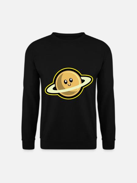 Saturn Planet Gift - Unisex Sweatshirt - black