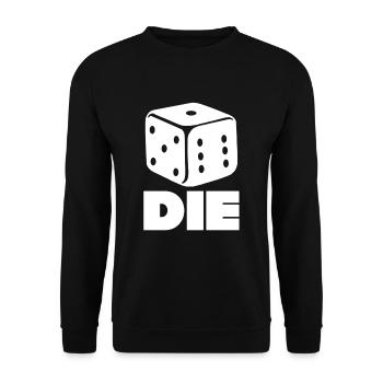 Dice Dice Gift Games - Unisex Sweatshirt - black - Front - Alina (178cm) & Michal (187cm)