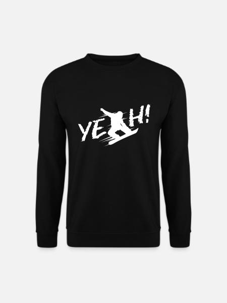 Snowboard cadeau snowboard - Sweat-shirt Unisexe - noir