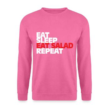 Salat Geschenk Essen gesund gemüse - Unisex Pullover - Pink - Vorne