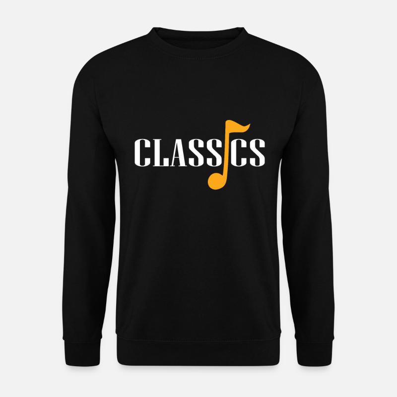 musique classique cadeau classique - Sweat-shirt Unisexe - noir