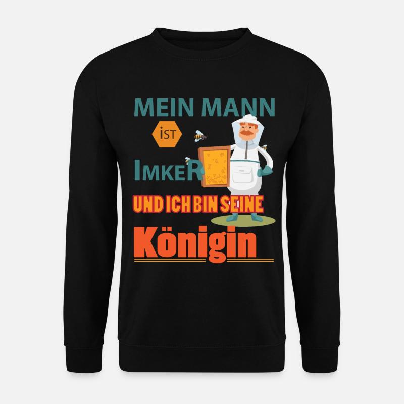 Imker Shirt • Imker Königin • Imker Geschenk - Unisex Pullover - Schwarz