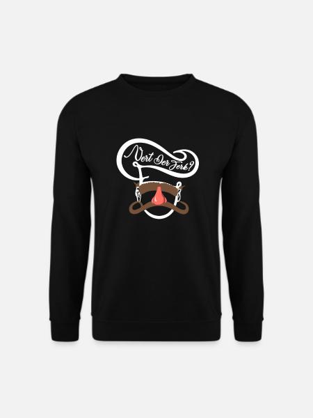 Vert Der Ferk Geschenk Koch T-Shirt Küchenchef - Unisex Pullover - Schwarz