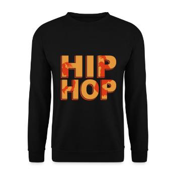 Hip hop - Sweat-shirt Unisexe - noir - Devant - Alina (178cm) & Michal (187cm)