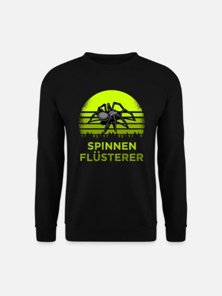 Spinnen Flüsterer - Unisex Pullover - Schwarz