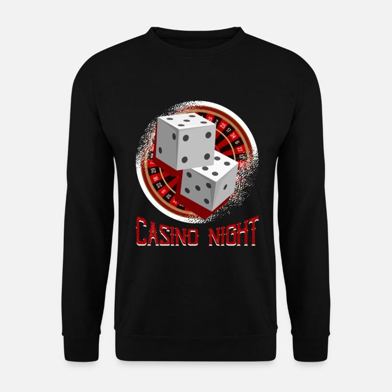 Casino Night - Roulette - Unisex Sweatshirt - black
