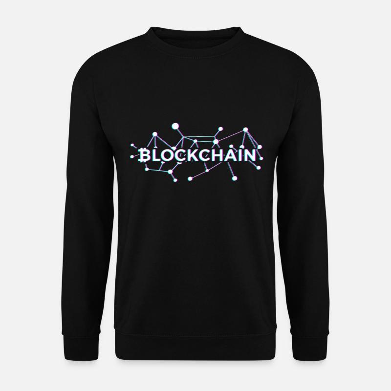 blockchain - Unisex Pullover - Schwarz