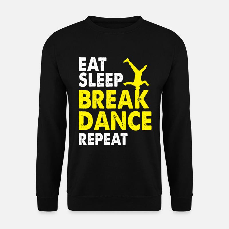 Breakdance - Unisex Pullover - Schwarz