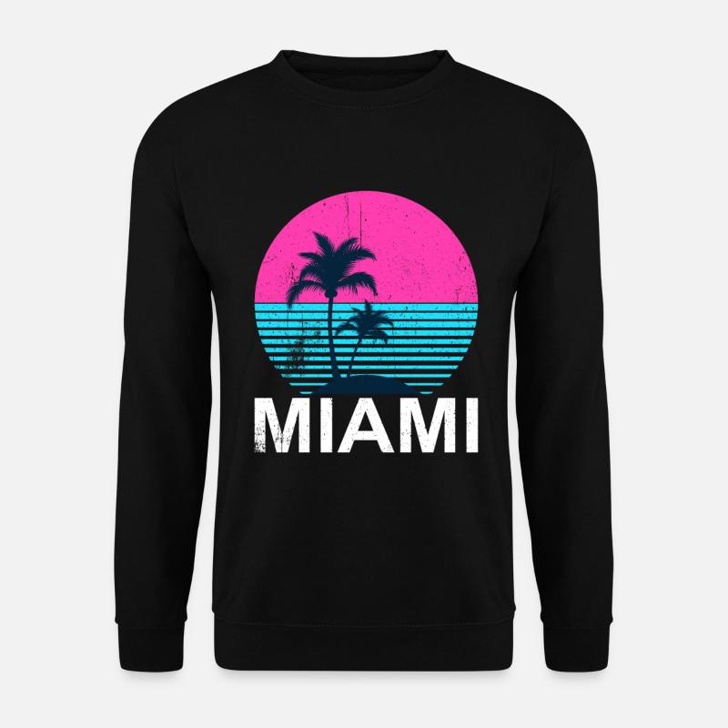 Miami Beach - Unisex Sweatshirt - black