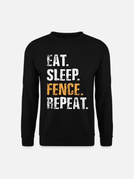 Escrime - Sweat-shirt Unisexe - noir