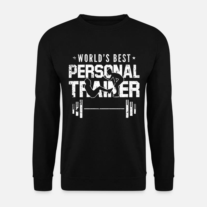 Personal Trainer Fitnesstrainer - Unisex Pullover - Schwarz