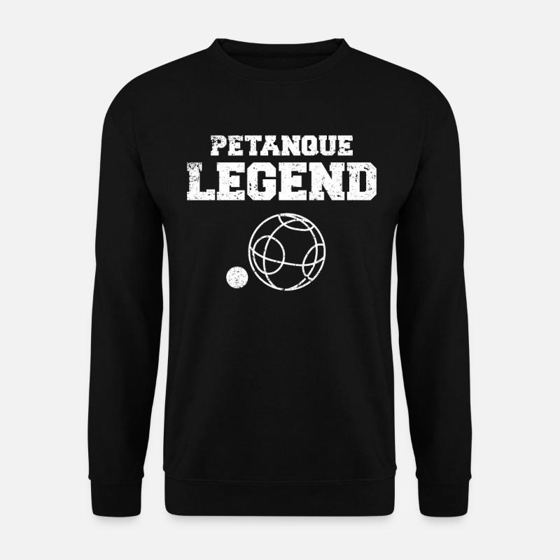 Petanque boules - Unisex Sweatshirt - black