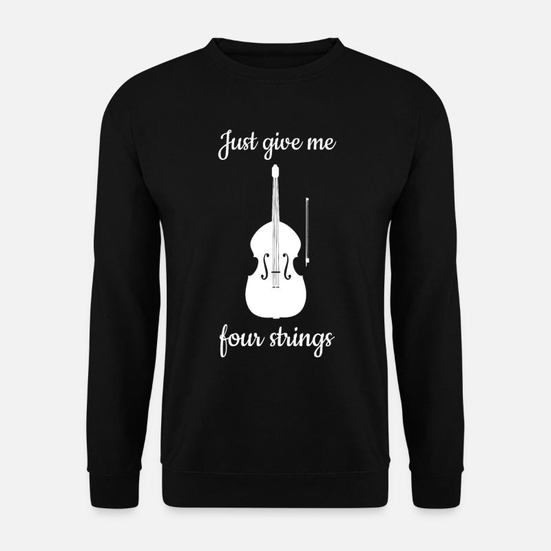 Contrabass - Unisex Sweatshirt - black