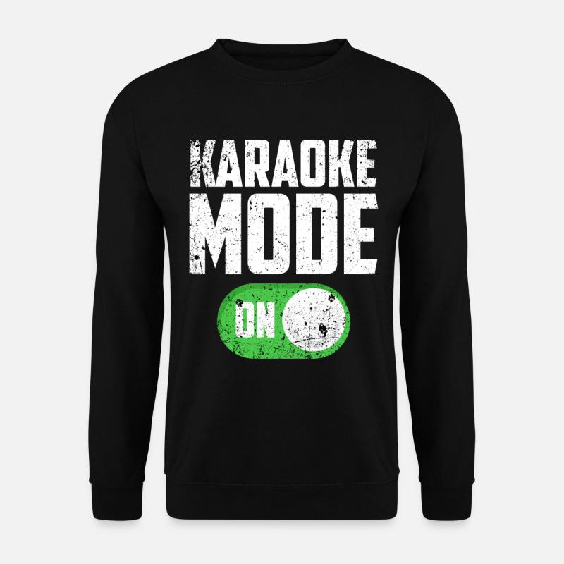 Karaoke - Unisex Pullover - Schwarz