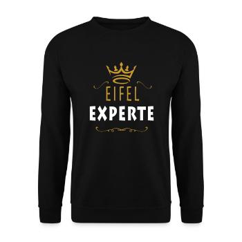Eifel EXPERT GERMANY Rhénanie Palatinat - Sweat-shirt Unisexe - noir - Devant - Alina (178cm) & Michal (187cm)