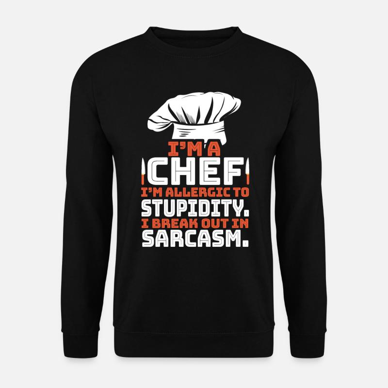 chef - Sweat-shirt Unisexe - noir